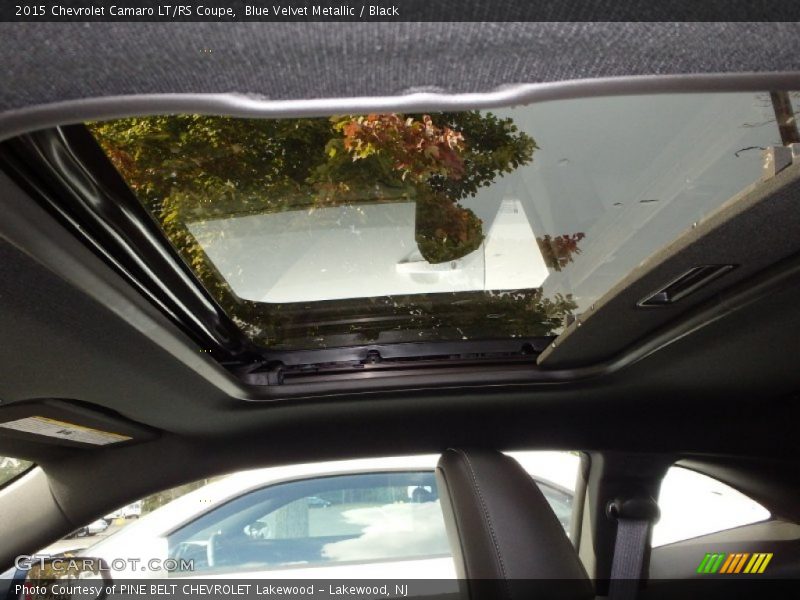 Blue Velvet Metallic / Black 2015 Chevrolet Camaro LT/RS Coupe