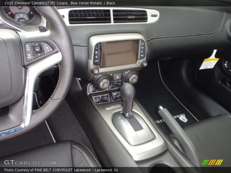 Blue Velvet Metallic / Black 2015 Chevrolet Camaro LT/RS Coupe