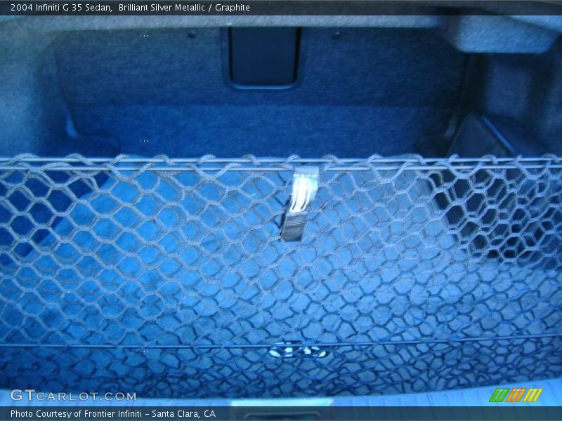 Brilliant Silver Metallic / Graphite 2004 Infiniti G 35 Sedan