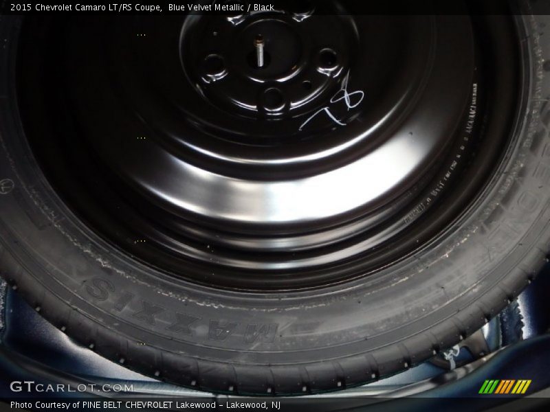 Blue Velvet Metallic / Black 2015 Chevrolet Camaro LT/RS Coupe
