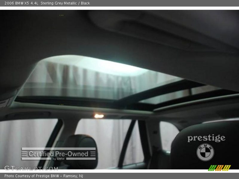 Sterling Grey Metallic / Black 2006 BMW X5 4.4i