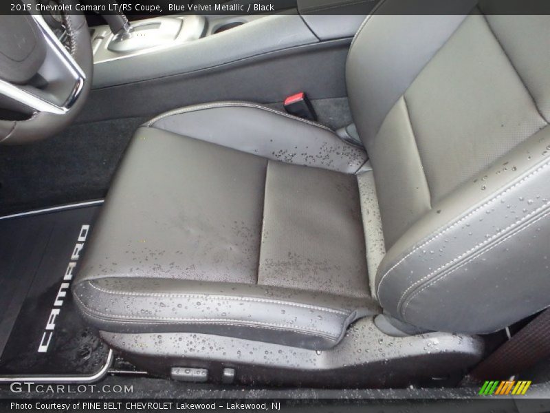 Blue Velvet Metallic / Black 2015 Chevrolet Camaro LT/RS Coupe