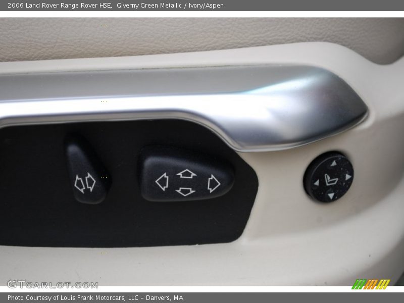 Giverny Green Metallic / Ivory/Aspen 2006 Land Rover Range Rover HSE