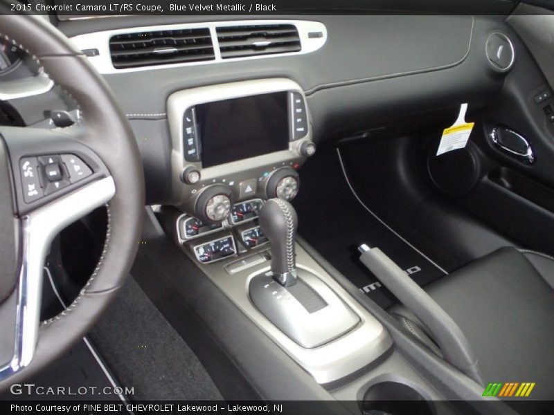 Blue Velvet Metallic / Black 2015 Chevrolet Camaro LT/RS Coupe