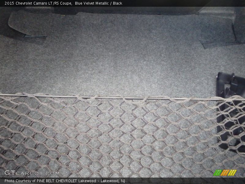 Blue Velvet Metallic / Black 2015 Chevrolet Camaro LT/RS Coupe