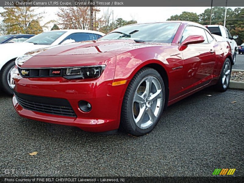 Front 3/4 View of 2015 Camaro LT/RS Coupe