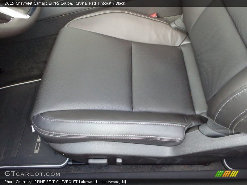Crystal Red Tintcoat / Black 2015 Chevrolet Camaro LT/RS Coupe