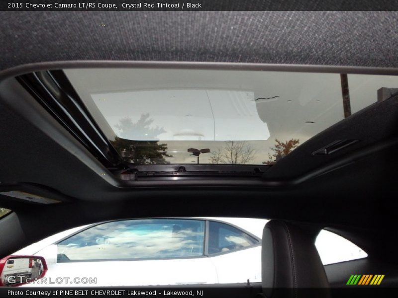 Crystal Red Tintcoat / Black 2015 Chevrolet Camaro LT/RS Coupe