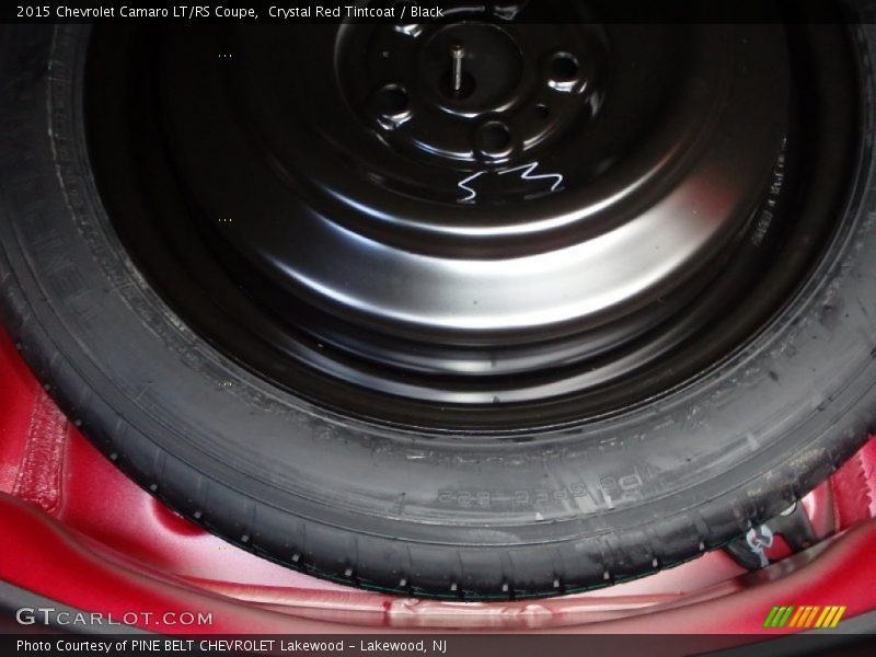 Crystal Red Tintcoat / Black 2015 Chevrolet Camaro LT/RS Coupe