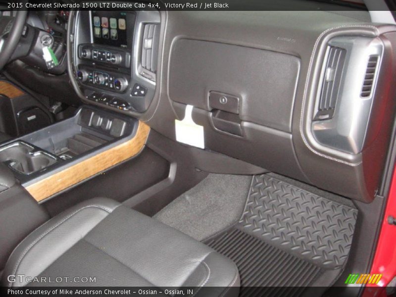Victory Red / Jet Black 2015 Chevrolet Silverado 1500 LTZ Double Cab 4x4