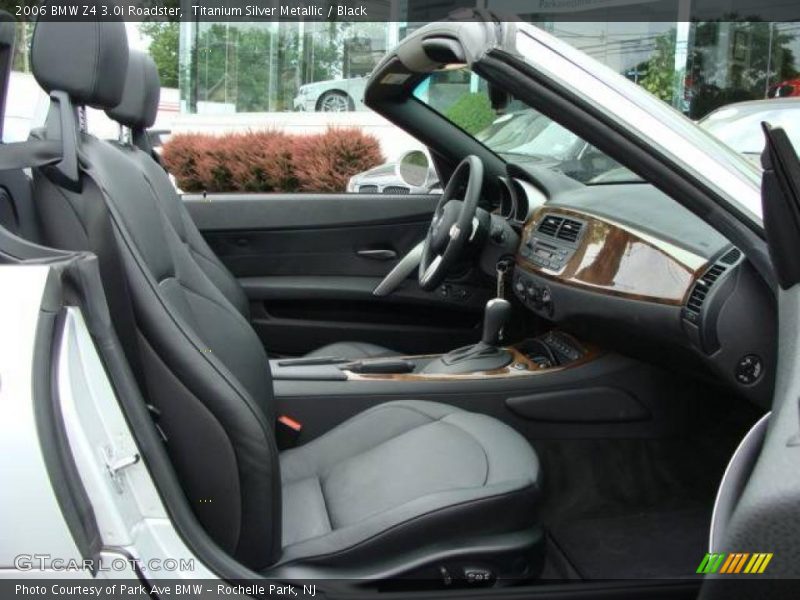 Titanium Silver Metallic / Black 2006 BMW Z4 3.0i Roadster