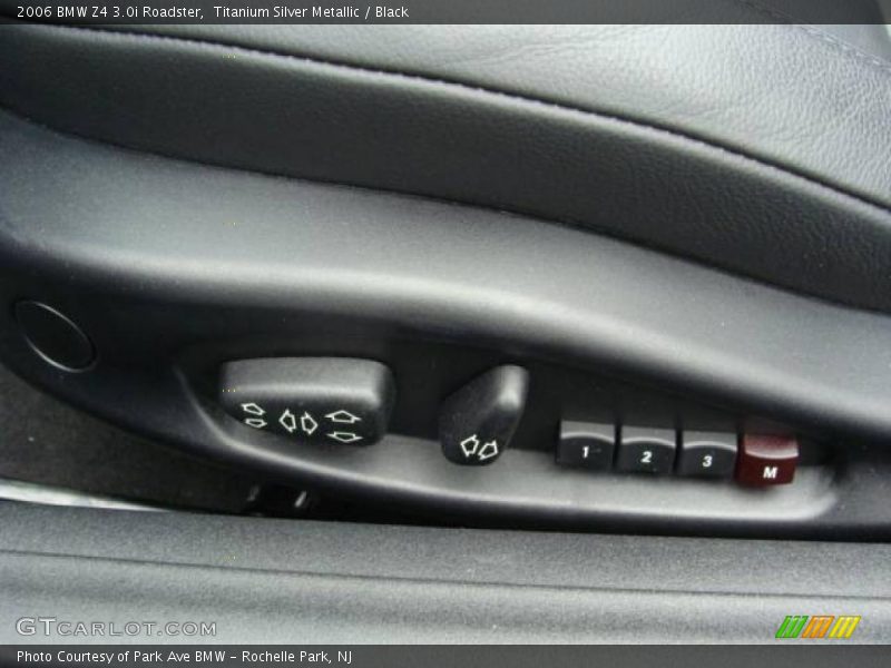 Titanium Silver Metallic / Black 2006 BMW Z4 3.0i Roadster
