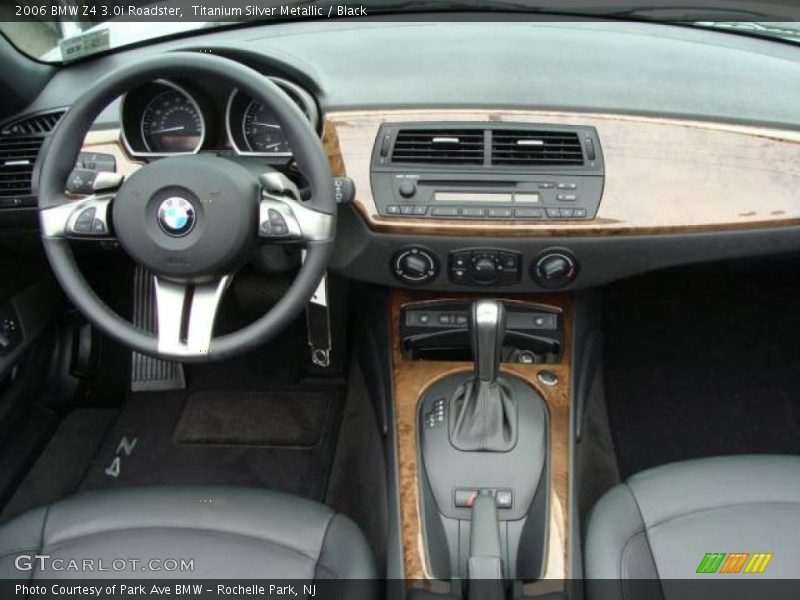 Titanium Silver Metallic / Black 2006 BMW Z4 3.0i Roadster