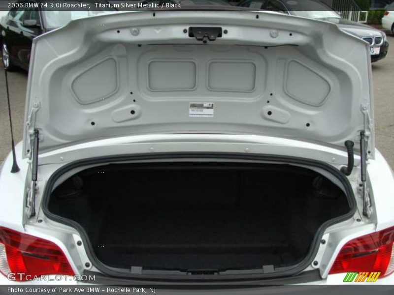 Titanium Silver Metallic / Black 2006 BMW Z4 3.0i Roadster