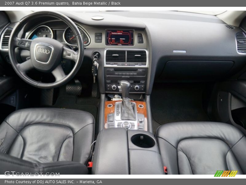 Bahia Beige Metallic / Black 2007 Audi Q7 3.6 Premium quattro