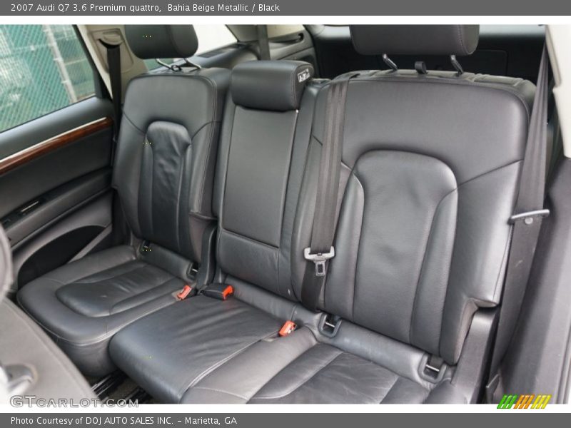 Bahia Beige Metallic / Black 2007 Audi Q7 3.6 Premium quattro