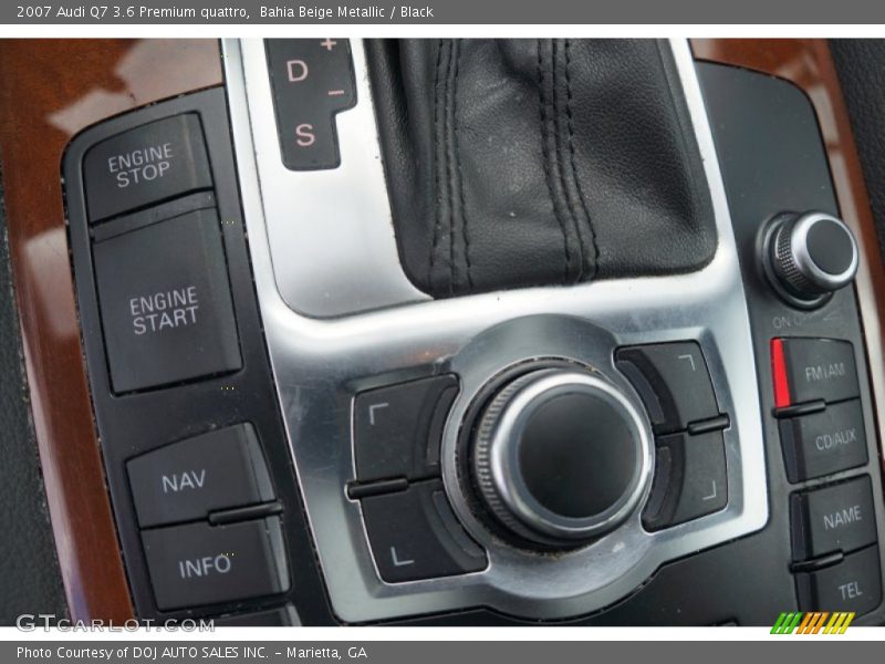 Bahia Beige Metallic / Black 2007 Audi Q7 3.6 Premium quattro