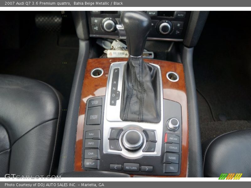 Bahia Beige Metallic / Black 2007 Audi Q7 3.6 Premium quattro