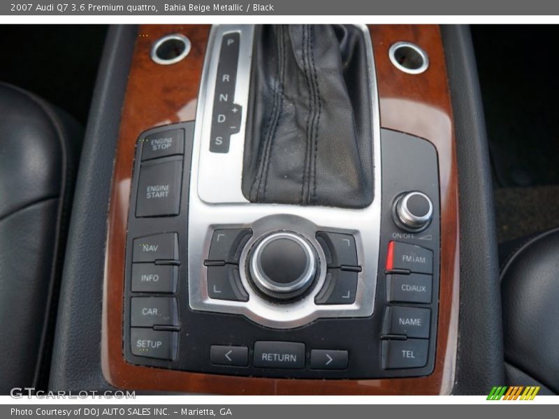 Bahia Beige Metallic / Black 2007 Audi Q7 3.6 Premium quattro