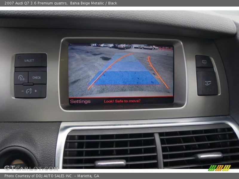 Bahia Beige Metallic / Black 2007 Audi Q7 3.6 Premium quattro