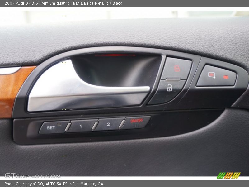 Bahia Beige Metallic / Black 2007 Audi Q7 3.6 Premium quattro