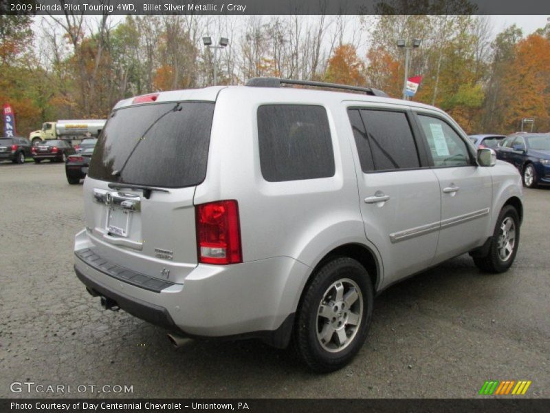 Billet Silver Metallic / Gray 2009 Honda Pilot Touring 4WD