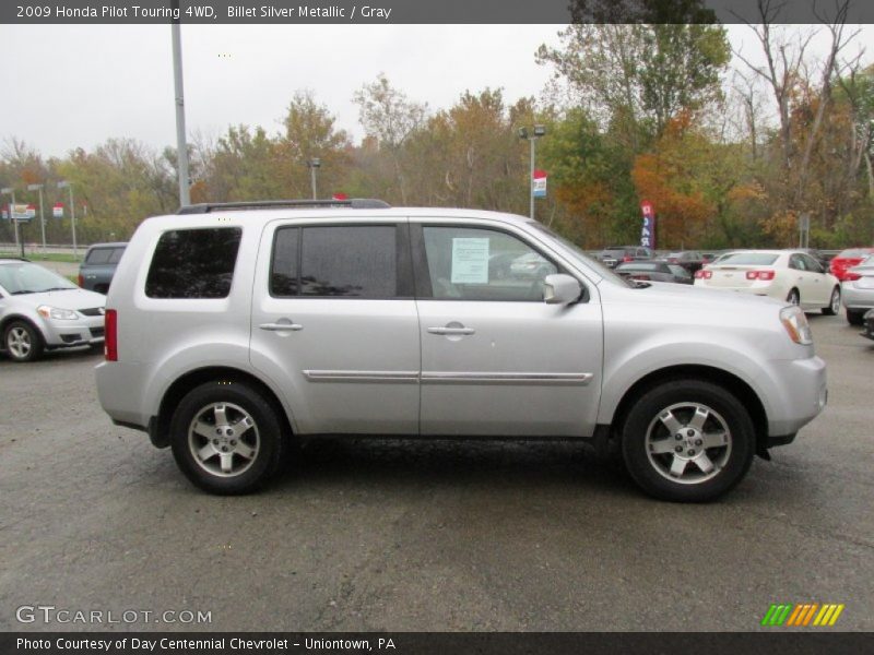 Billet Silver Metallic / Gray 2009 Honda Pilot Touring 4WD