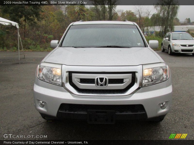 Billet Silver Metallic / Gray 2009 Honda Pilot Touring 4WD