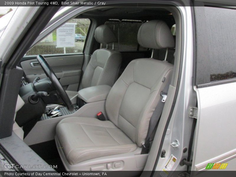 Billet Silver Metallic / Gray 2009 Honda Pilot Touring 4WD