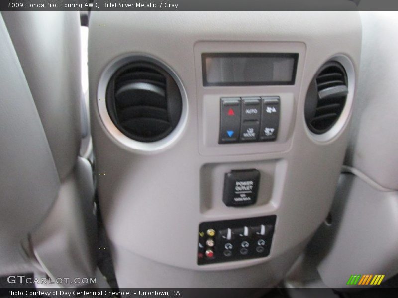 Billet Silver Metallic / Gray 2009 Honda Pilot Touring 4WD