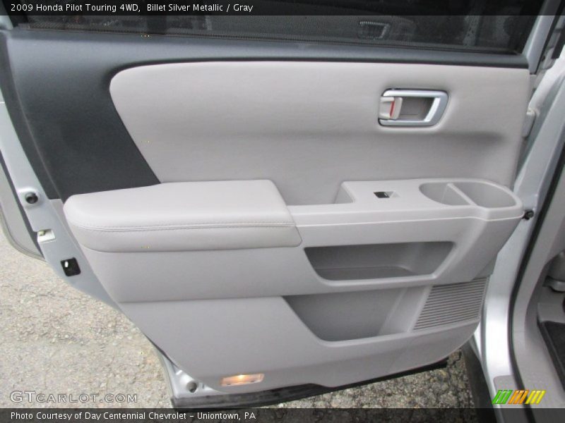 Billet Silver Metallic / Gray 2009 Honda Pilot Touring 4WD