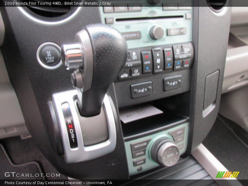 Billet Silver Metallic / Gray 2009 Honda Pilot Touring 4WD