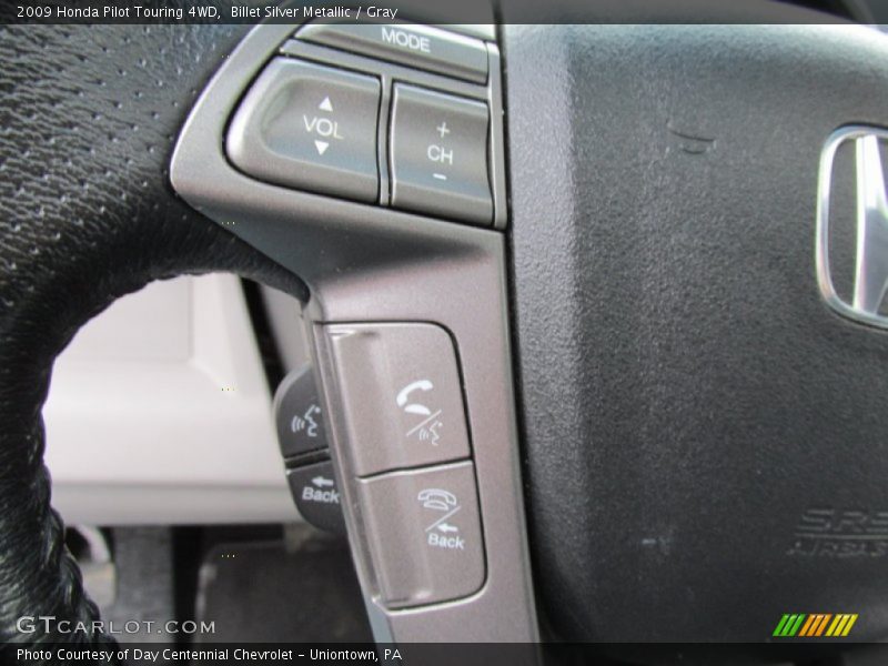 Billet Silver Metallic / Gray 2009 Honda Pilot Touring 4WD