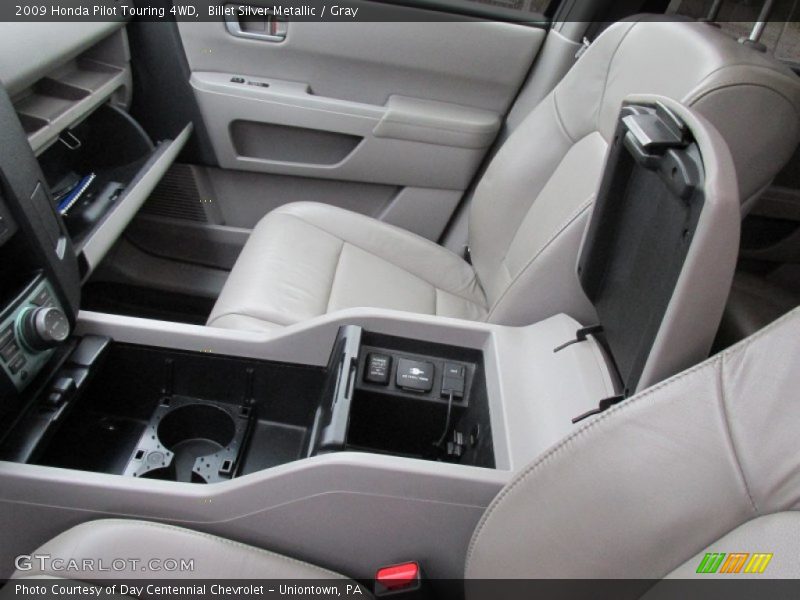 Billet Silver Metallic / Gray 2009 Honda Pilot Touring 4WD