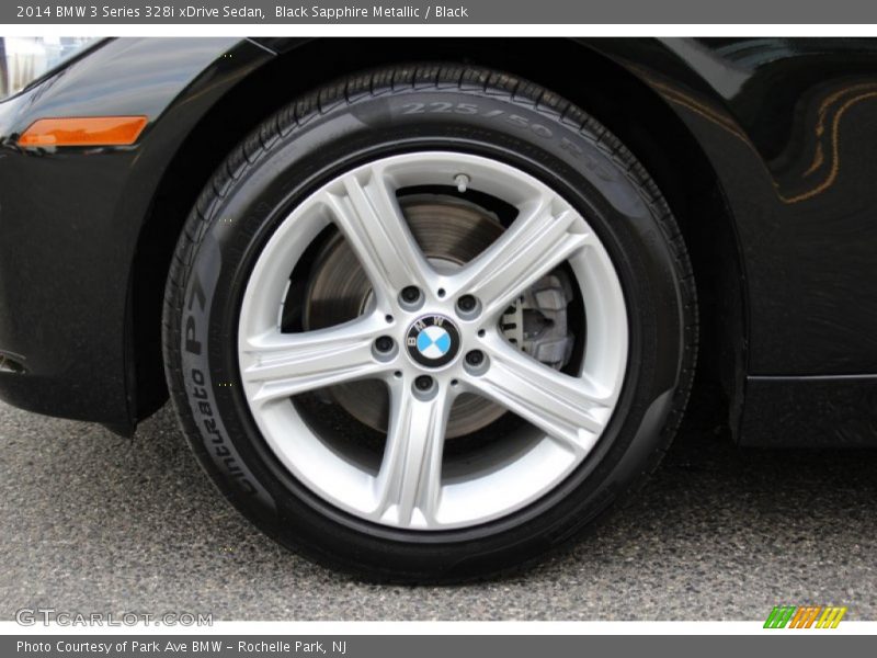 Black Sapphire Metallic / Black 2014 BMW 3 Series 328i xDrive Sedan
