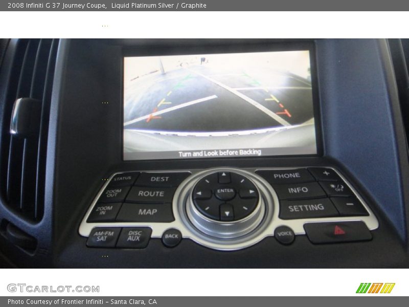 Liquid Platinum Silver / Graphite 2008 Infiniti G 37 Journey Coupe