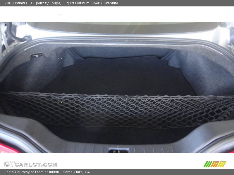 Liquid Platinum Silver / Graphite 2008 Infiniti G 37 Journey Coupe