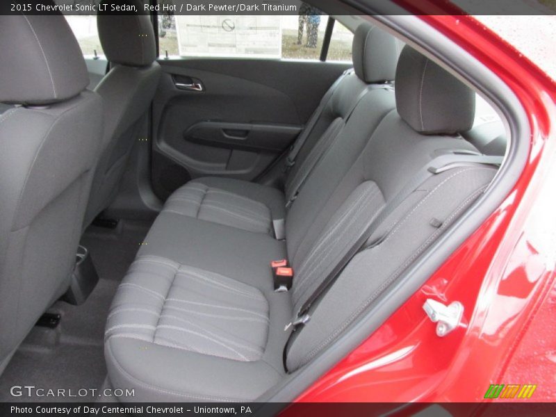 Rear Seat of 2015 Sonic LT Sedan