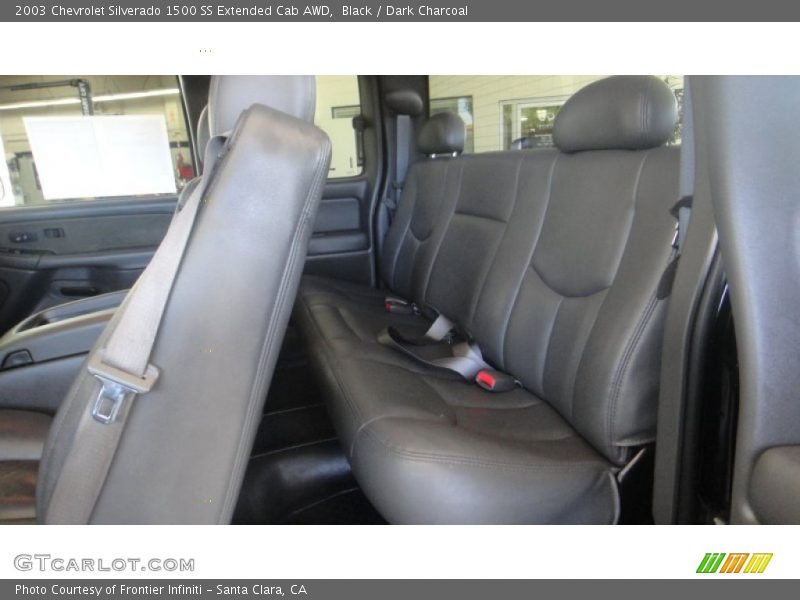 Black / Dark Charcoal 2003 Chevrolet Silverado 1500 SS Extended Cab AWD