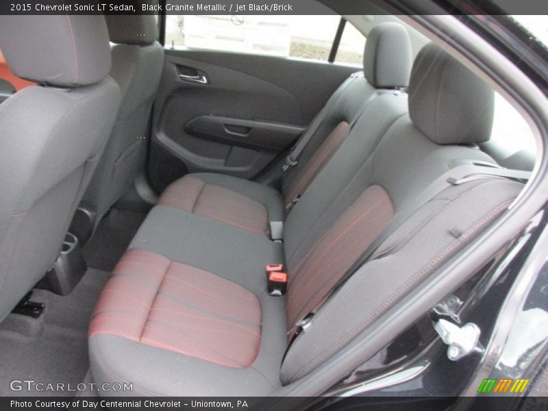 Rear Seat of 2015 Sonic LT Sedan
