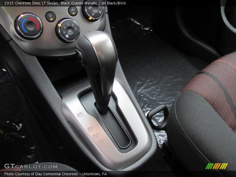  2015 Sonic LT Sedan 6 Speed Automatic Shifter