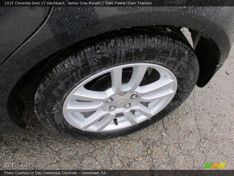 Ashen Gray Metallic / Dark Pewter/Dark Titanium 2015 Chevrolet Sonic LT Hatchback