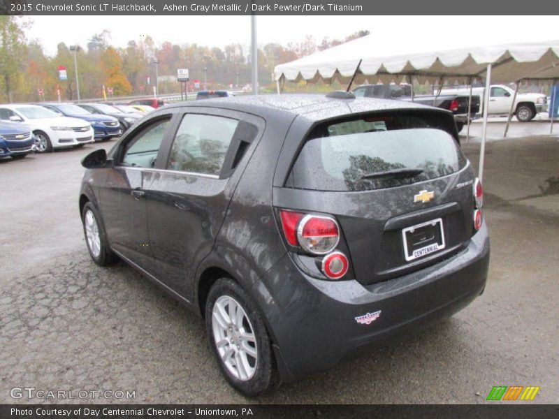 Ashen Gray Metallic / Dark Pewter/Dark Titanium 2015 Chevrolet Sonic LT Hatchback