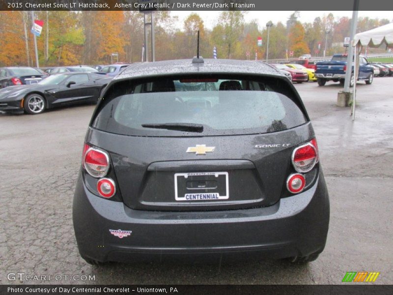 Ashen Gray Metallic / Dark Pewter/Dark Titanium 2015 Chevrolet Sonic LT Hatchback