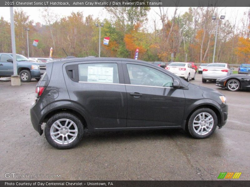 Ashen Gray Metallic / Dark Pewter/Dark Titanium 2015 Chevrolet Sonic LT Hatchback