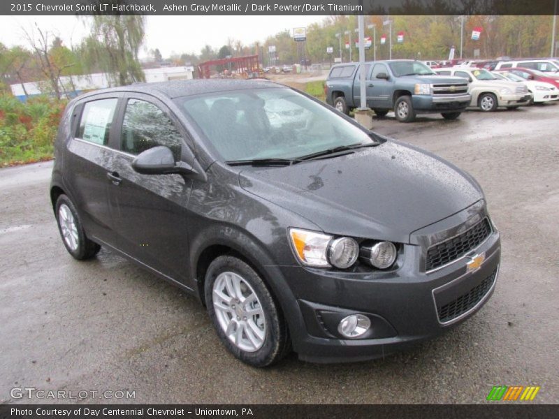 Ashen Gray Metallic / Dark Pewter/Dark Titanium 2015 Chevrolet Sonic LT Hatchback
