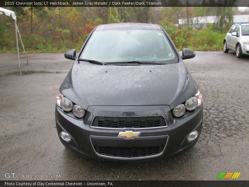 Ashen Gray Metallic / Dark Pewter/Dark Titanium 2015 Chevrolet Sonic LT Hatchback
