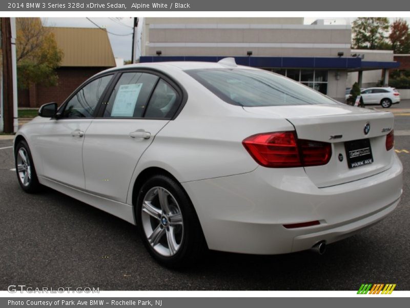 Alpine White / Black 2014 BMW 3 Series 328d xDrive Sedan