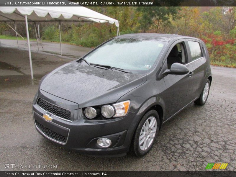 Ashen Gray Metallic / Dark Pewter/Dark Titanium 2015 Chevrolet Sonic LT Hatchback