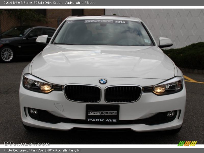 Alpine White / Black 2014 BMW 3 Series 328d xDrive Sedan